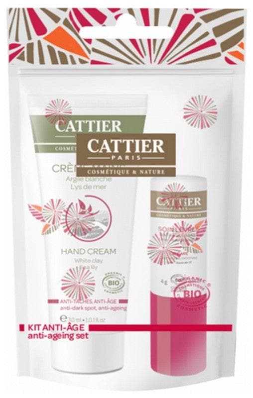 Cattier Anti-Ageing Kit Hands & Lips Organic