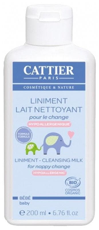Cattier Baby Hypoallergenic Liniment Cleansing Milk for Nappy Change 200ml