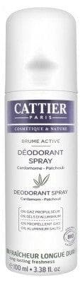 Cattier - Brume Active Deodorant Spray 100ml