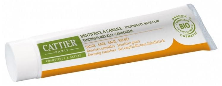 Cattier Dentargile Sensitive Gums Toothpaste Organic 75ml