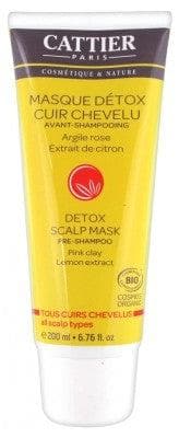 Cattier - Detox Scalp Mask Pre-Shampoo Organic 200ml