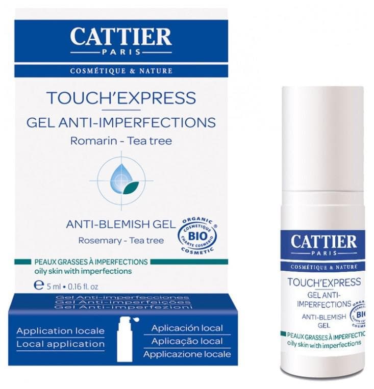 Cattier Touch'Express Anti-Blemish Gel Organic 5ml