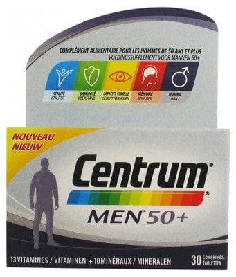 Centrum - Men 50+ 30 Tablets