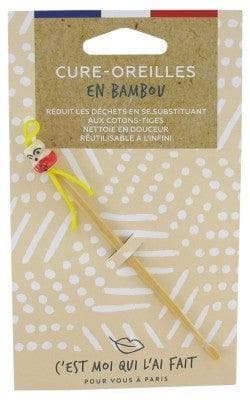 C'est Moi Qui l'Ai Fait - Bamboo Ear Cleaner - Colour: Yellow/Red