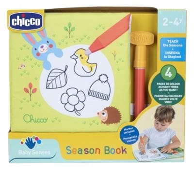 Chicco - Baby Senses Colouring Book 2-4 Years
