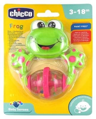 Chicco - Baby Senses Pat Wet The Frog 3-18 Months