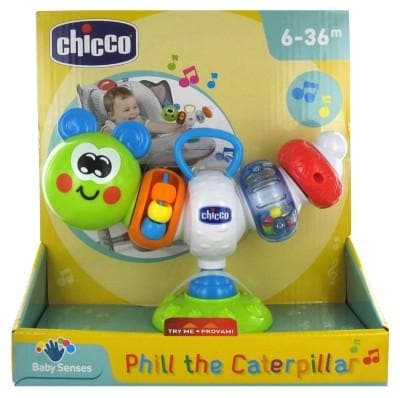 Chicco - Baby Senses Phill The Caterpillar 6-36 Months