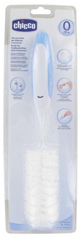 Chicco Bottle Brush Set for Feeding Bottles and Accessories