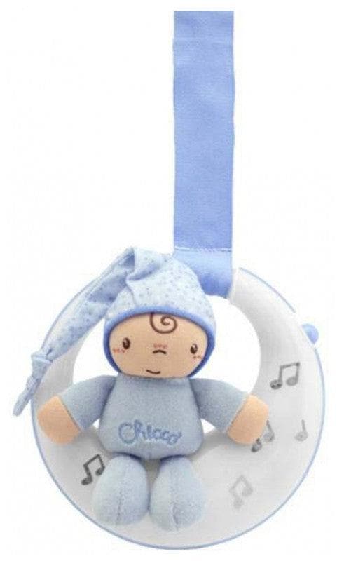 Chicco First Dreams Musical Nightlight Small Moon 0 Month and + Colour: Blue