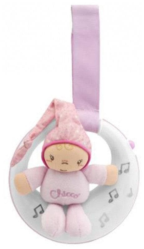 Chicco First Dreams Musical Nightlight Small Moon 0 Month and + Colour: Pink