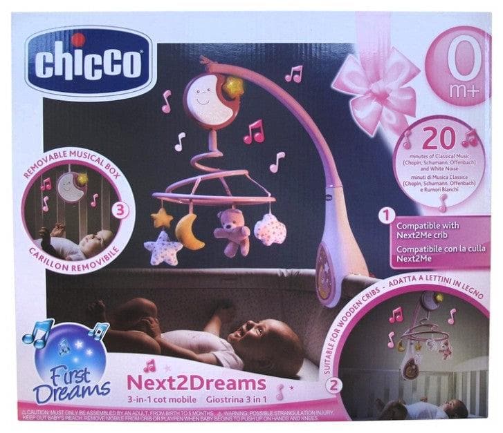 Chicco First Dreams Next2Dreams Mobile 3-in-1 0 Month and + Colour: Pink