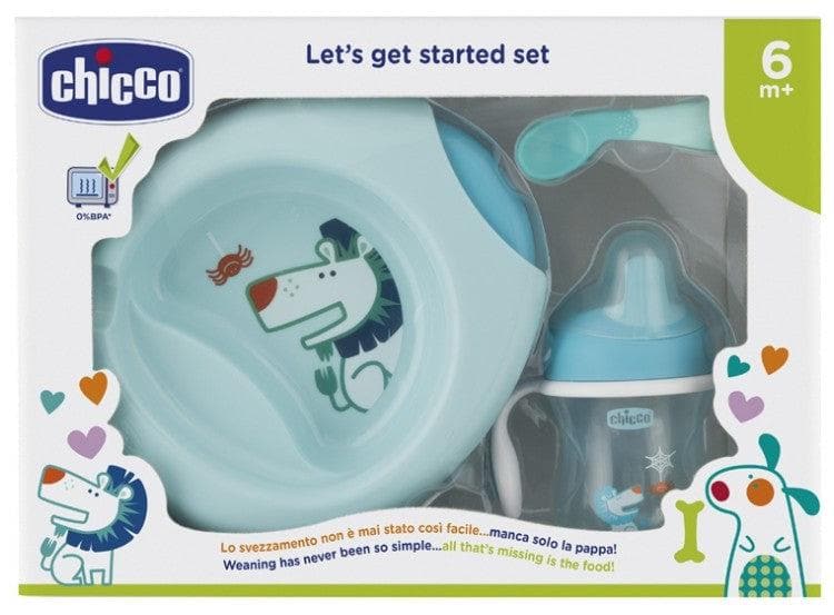 Chicco - Meal Set 6 Months and + - Colour: Blue