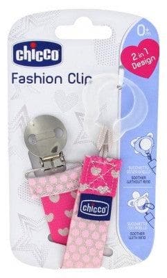 Chicco - Ribbon Soother-Clipper 2-in-1 0 Month and +