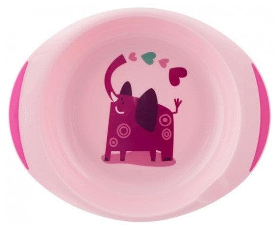 Chicco - Set 2 Plates 12 Months and + - Model: Elephant