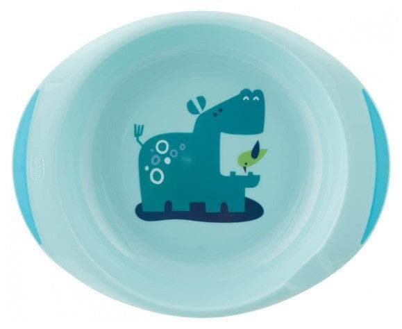 Chicco Set 2 Plates 12 Months and + Model: Hippopotamus
