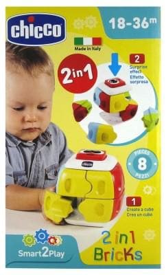 Chicco - Smart2Play 2in1 Bricks 18-36 Months