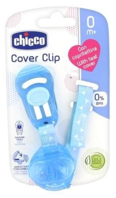 Chicco - Soother Clip with Teat Cover 0 Month and +