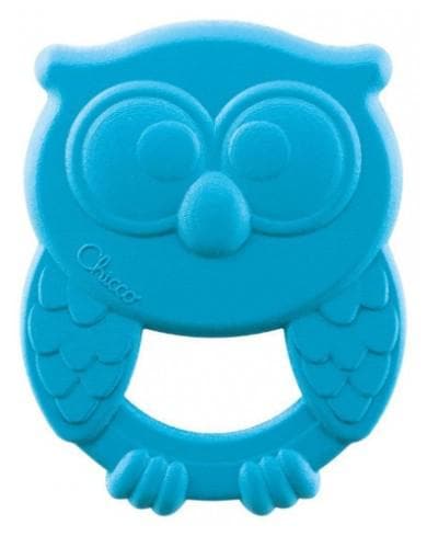 Chicco Teething Owl Eco+ 3-18 Months Colour: Light Blue