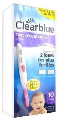 Clearblue - Digital Ovulation Test 2 Days 10 Units
