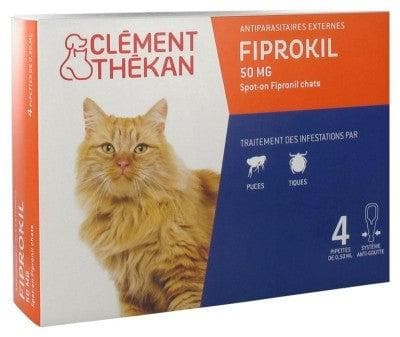 Clément Thékan - Fiprokil 50mg Cats 4 Pipettes