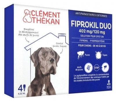 Clément Thékan - Fiprokil Duo 402mg/120mg Dogs 4 Pipettes