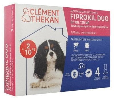 Clément Thékan - Fiprokil Duo 67mg/20mg Dogs 4 Pipettes