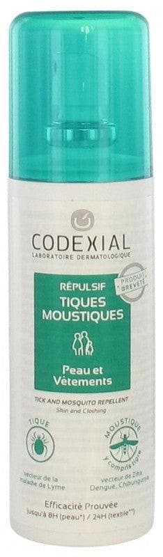 Codexial Repellent Ticks Mosquitoes Skin And Clothes 75ml
