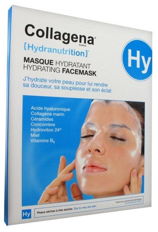Collagena Hydranutrition Hydrating Facemask Dry to Very Dry Skin 5 Masks