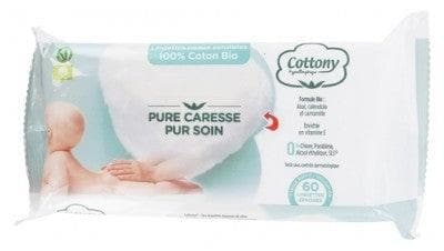 Cottony - Wipes Sensitive Skins 60 Wipes