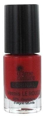 D'Âme Nature - Colored Nail Polish 5ml - Colour: The Red