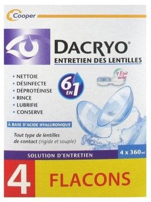 Dacryo - Lens Care Set of 4 x 360ml