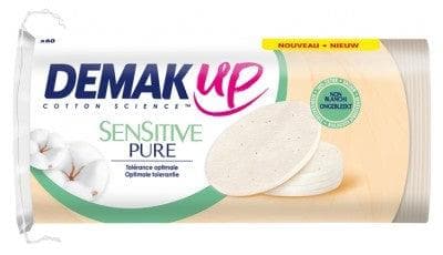 Demak'Up - Sensitive Pure 60 Oval Cleansing Pads