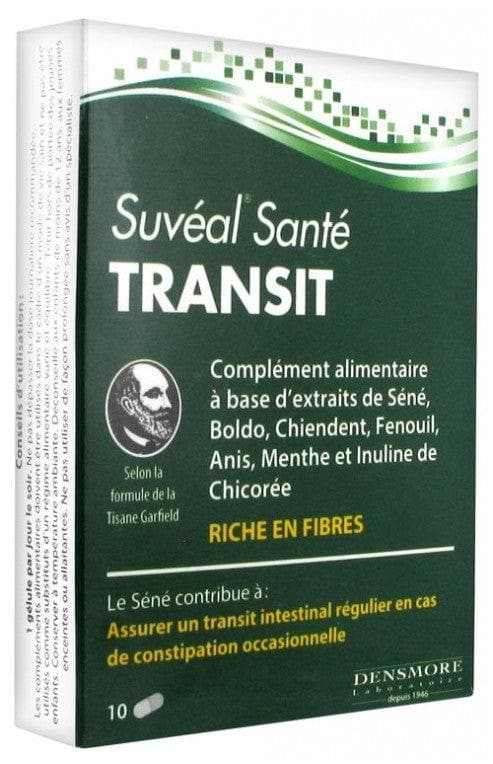 Densmore Suvéal Santé Transit 10 Capsules