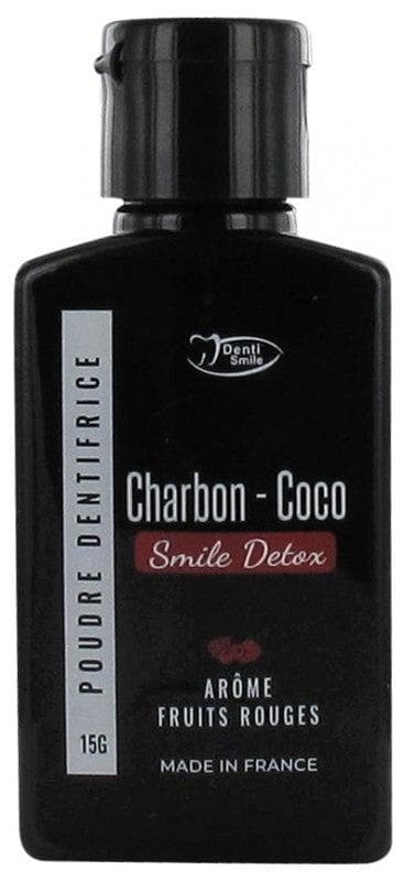 Denti Smile Charcoal Coco Toothpaste Powder 15g Flavour: Red Fruits