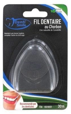 Denti Smile - Charcoal Dental Floss Mint Flavor 30m