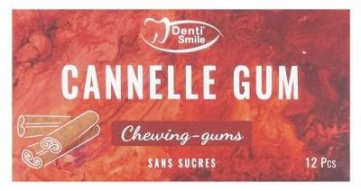 Denti Smile - Cinnamon Gum 12 Chewing-Gums