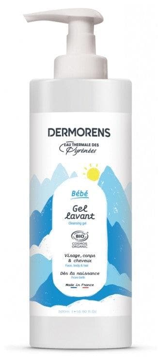 Dermorens Cleansing Gel Baby Face Body & Hair 500ml
