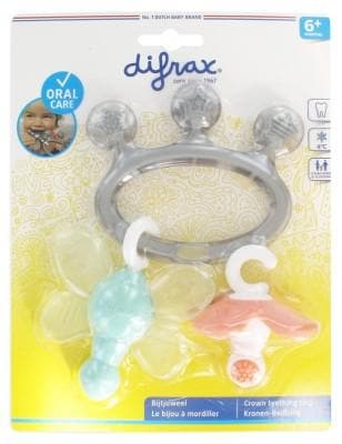 Difrax - Crown Teething Ring 6 Months +