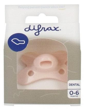 Difrax - Dental Soother 0 to 6 Months - Model: Blossom