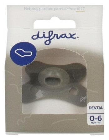 Difrax - Dental Soother 0 to 6 Months - Model: Clay