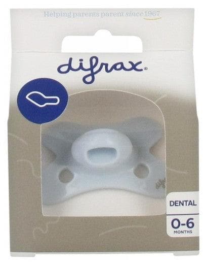 Difrax - Dental Soother 0 to 6 Months - Model: Ice