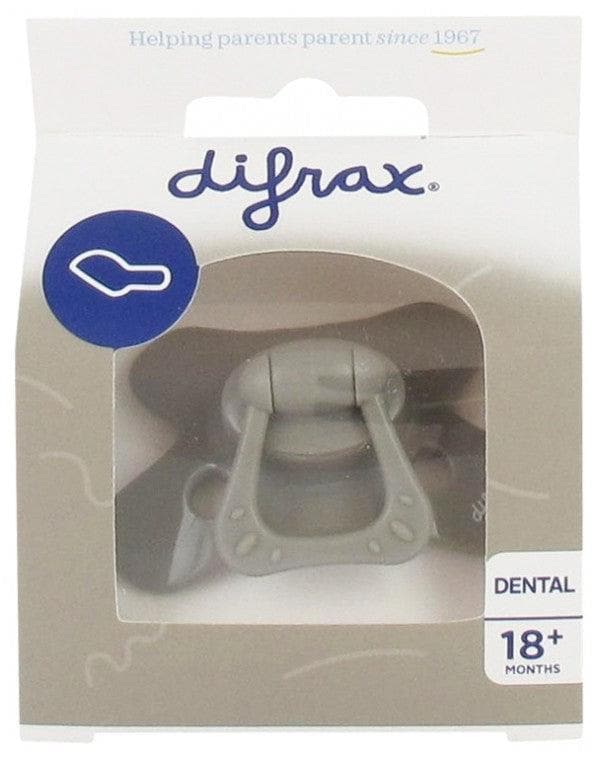 Difrax - Dental Soother 18 Months + - Model: Clay