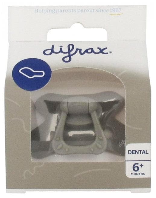 Difrax - Dental Soother 6 Months + - Model: Clay