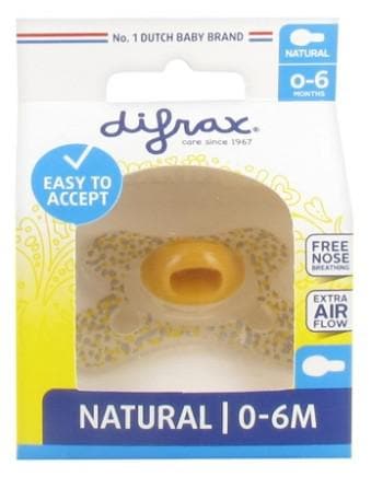 Difrax - Natural Soother 0 to 6 Months - Model: Beach