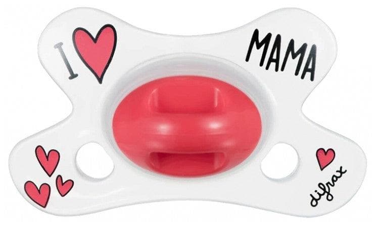 Difrax Natural Soother I Love 0 to 6 Months Version: I Love Mama