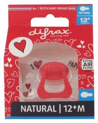 Difrax - Natural Soother I Love 12 Months +