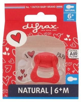 Difrax - Natural Soother I Love 6 Months +
