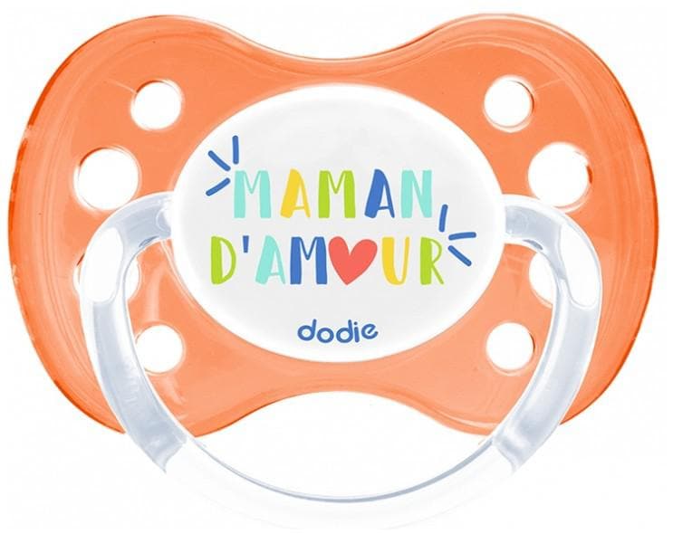 Dodie Anatomical Silicone Soother 6 Months and + N°A15 Model: Lovely Mother
