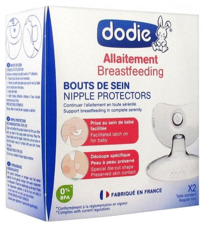 Dodie Breastfeeding 2 Nipple Protectors Standard Size
