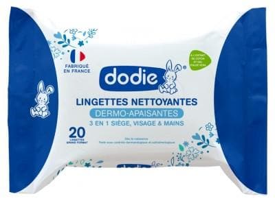 Dodie - Dermo-Soothing Cleansing Wipes 20 Wipes